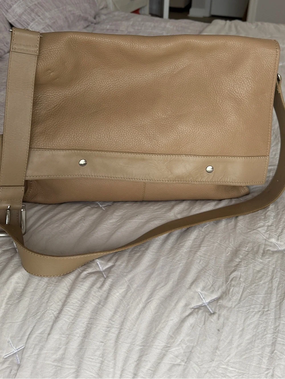 Wilson leather Computer bag used